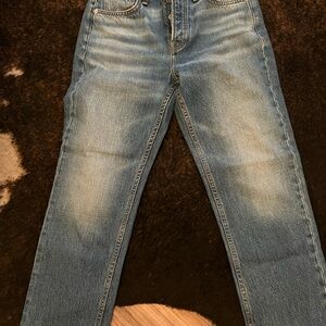 Rag & Bone women's Straight Blue Jeans